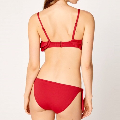 Frill Bikini - Colour Flag Red