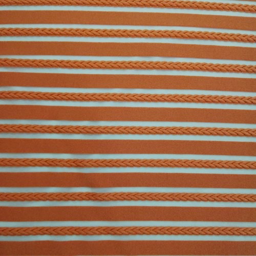 Seethrough Stripes Jacquad Fabric