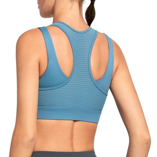 YGT203-Sport Bra Mesh Double Layers