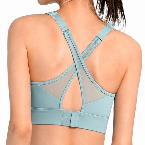 YGT207-Sport Bra Low-cut Mesh