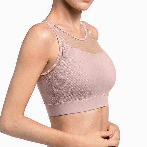 YGT213-Sport Bra Low-cut Mesh